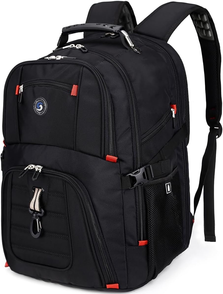 SHRRADOO Extra Large Travel Laptop Backpack for Men