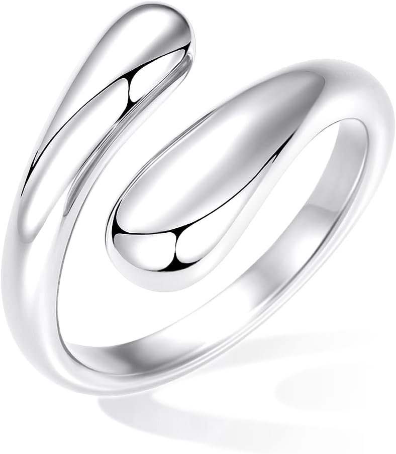 Non Tarnish Gold Chunky Rings for Women